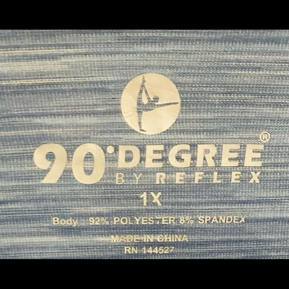 90degree by Reflex Short Sleeve Workout Top - Picture 4 of 7